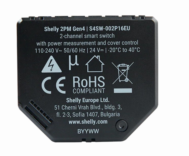 Shelly 2PM Gen4