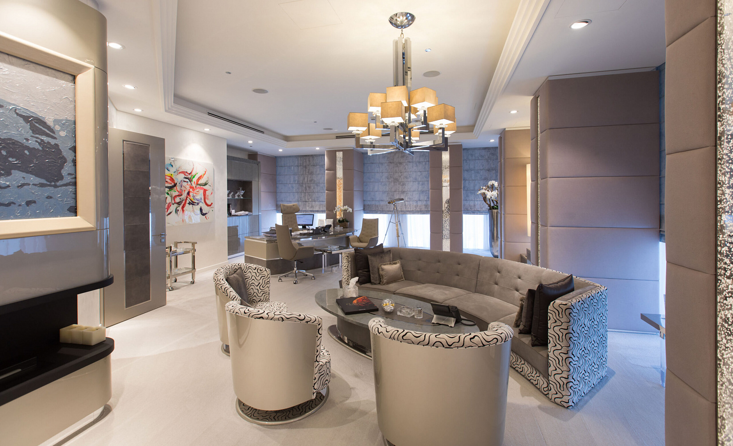 Lieferung von Lampen und Kronleuchtern